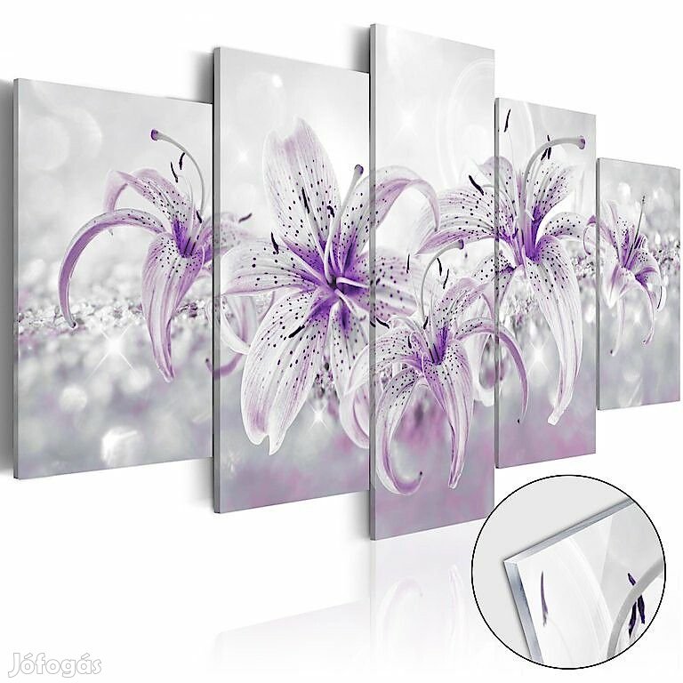 Akrilüveg kép - Purple Graces Glass